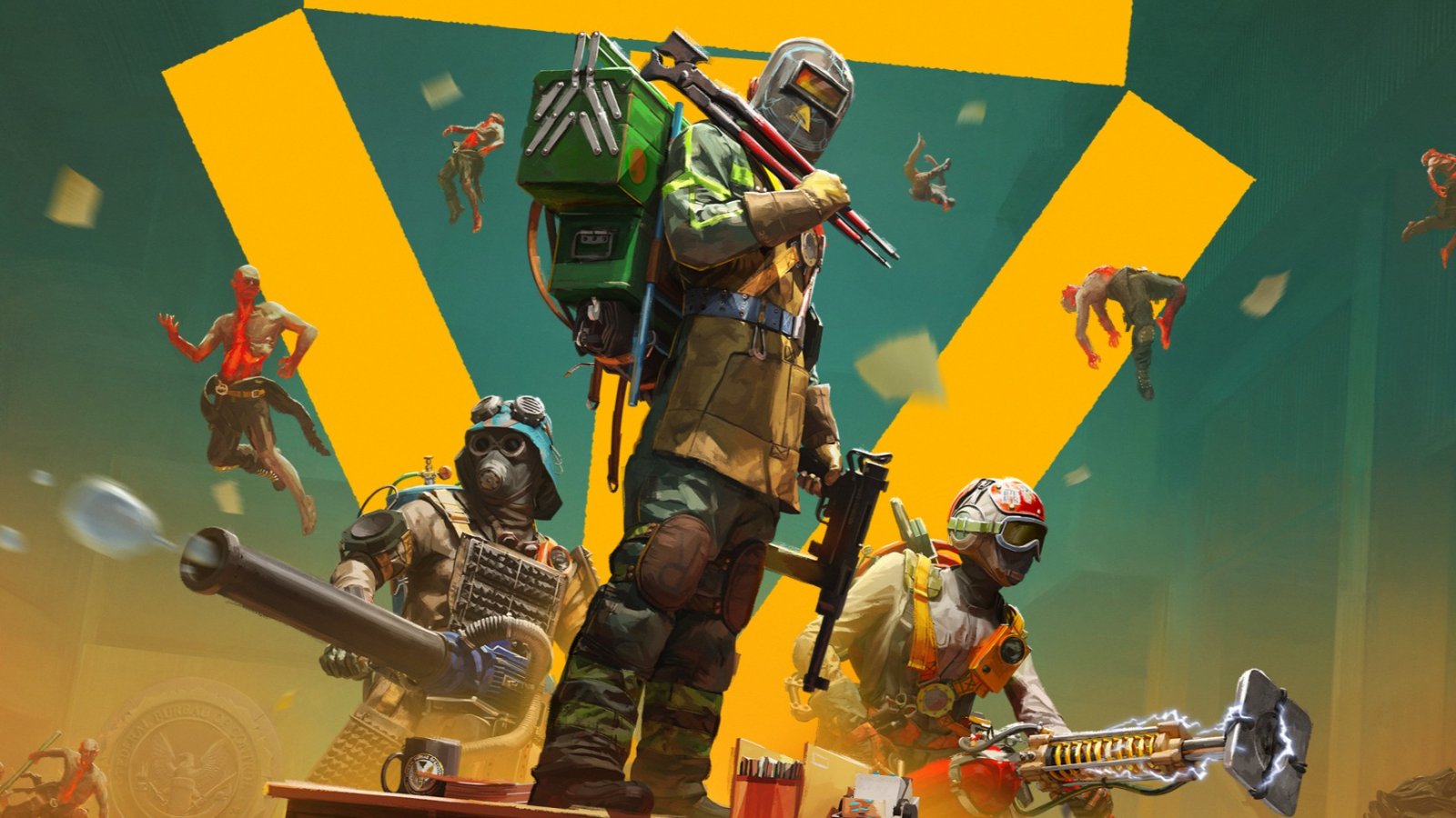 L'artwork principale di FBC: Firebreak