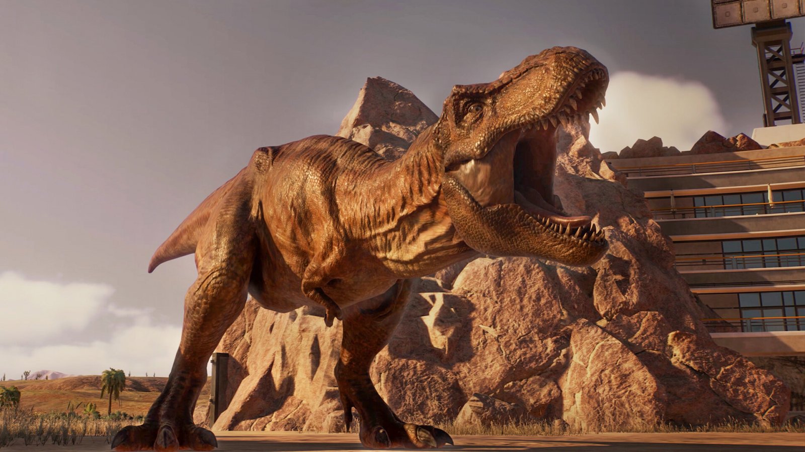 Il T-Rex in Jurassic World Evolution 2