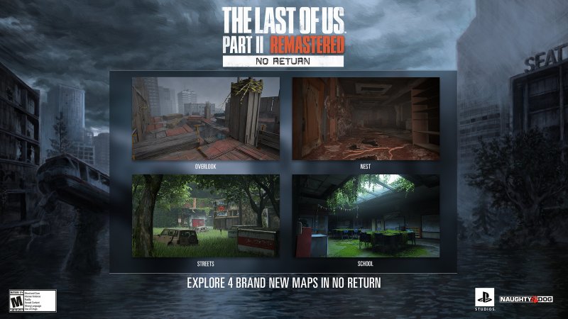 Le nuove mappe in arrivo per The Last of Us Parte 2: Remastered Le nuove mappe in arrivo per The Last of Us Parte 2: Remastered