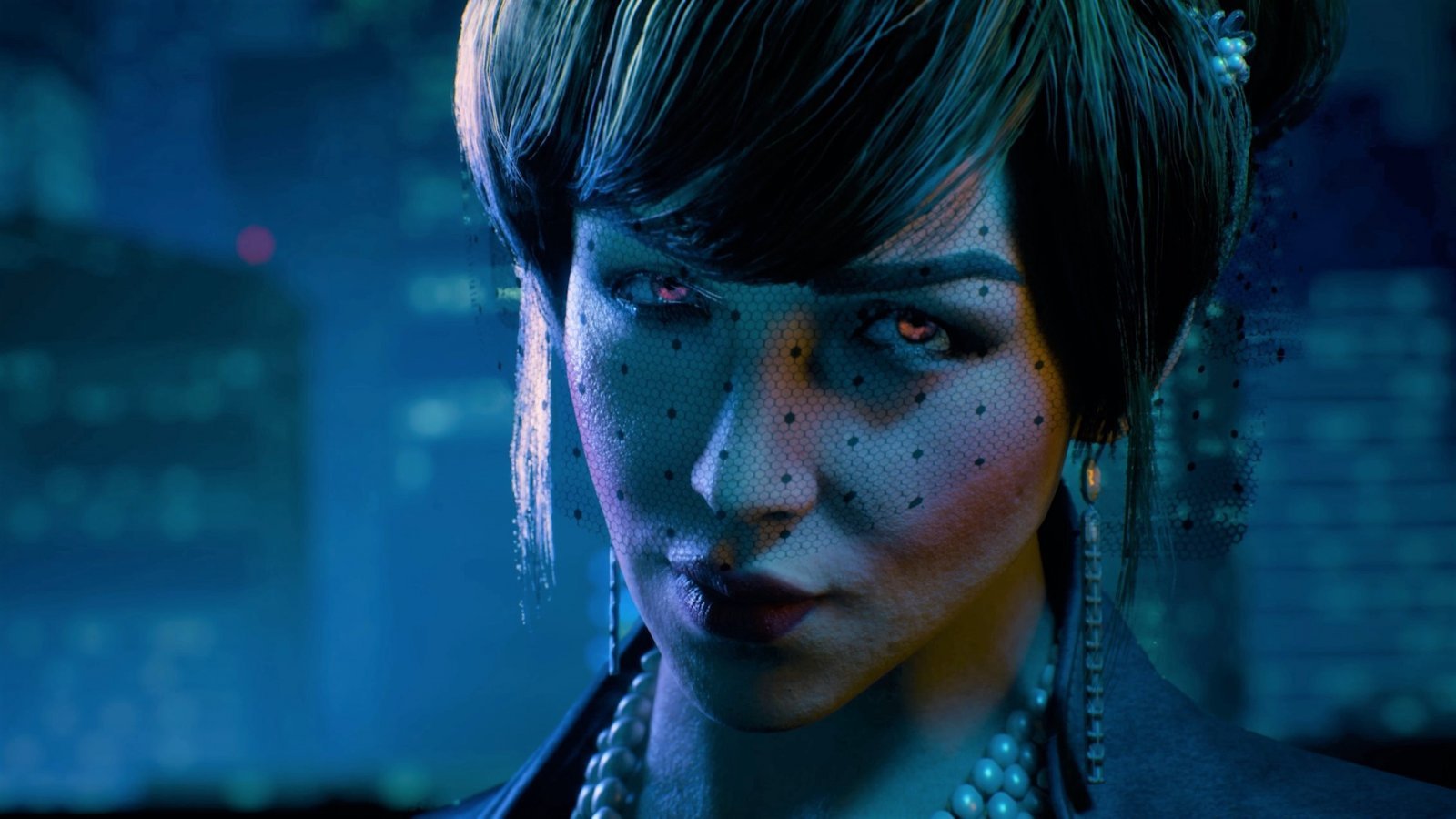 Un personaggio di Vampire: The Masquerade Bloodlines 2