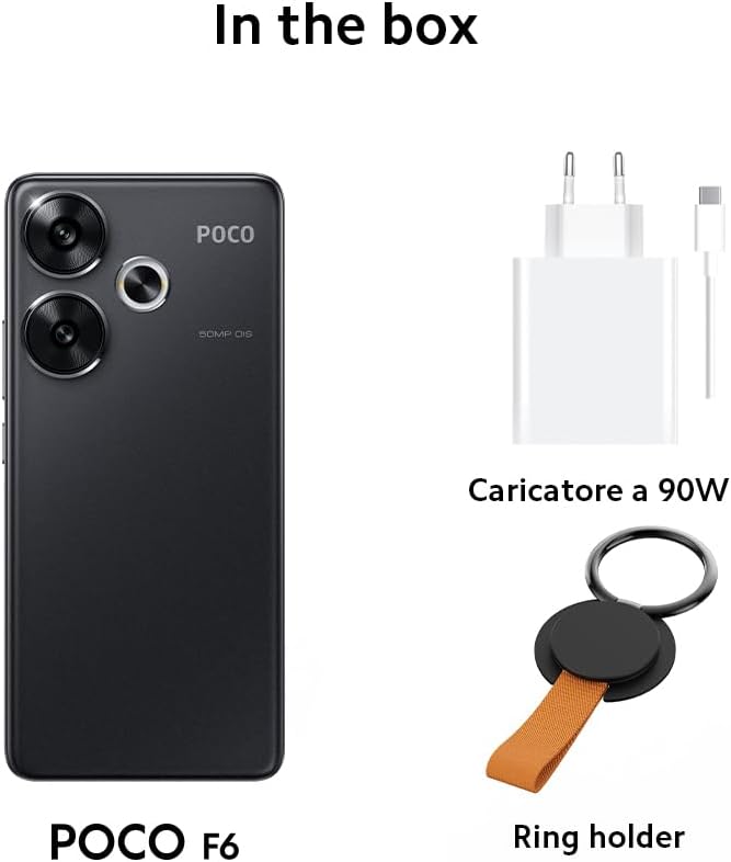 I contenuti della confezione del Poco F6 I contenuti della confezione del Poco F6