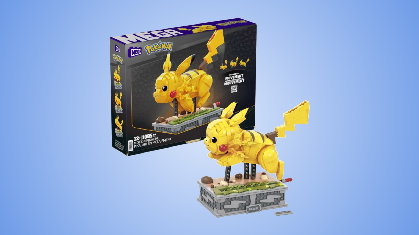 set da costruzione MEGA di Kinetic Pikachu