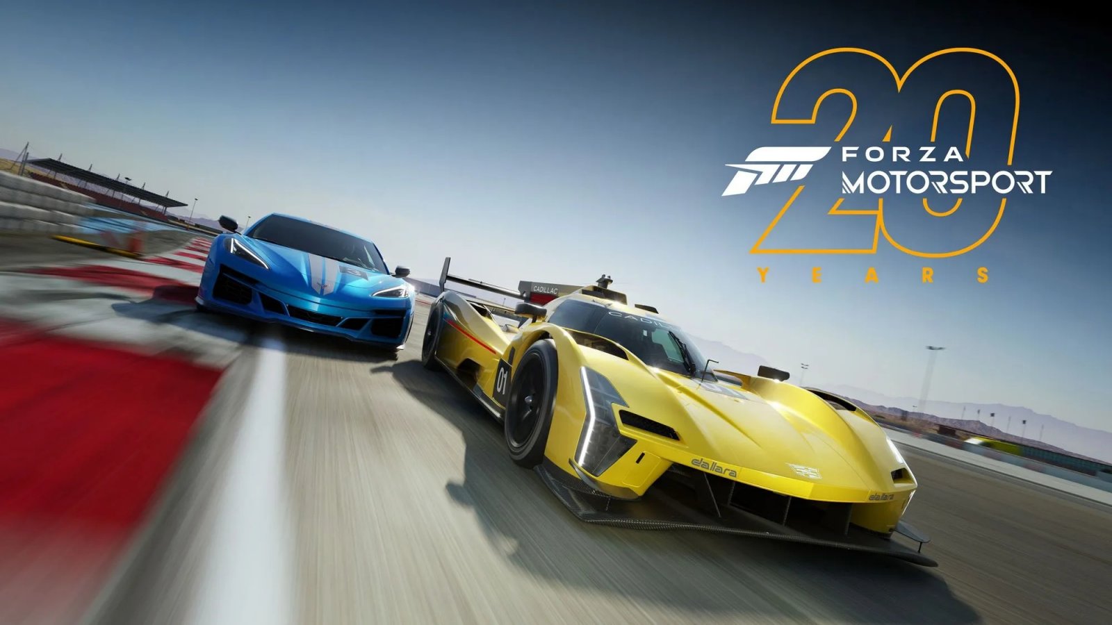 La grafica ufficiale del 20° anniversario di Forza Motorsport