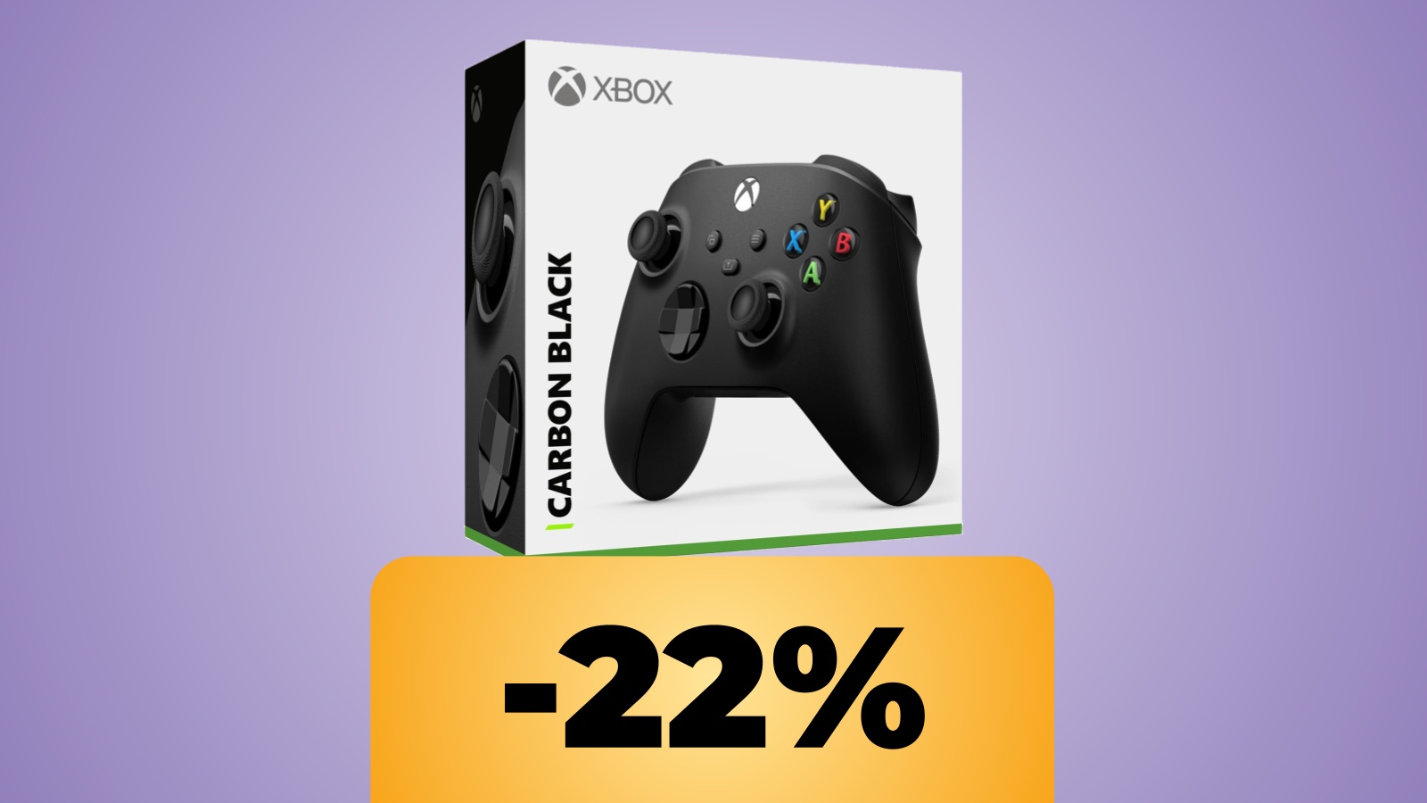 Il controller Xbox e lo sconto