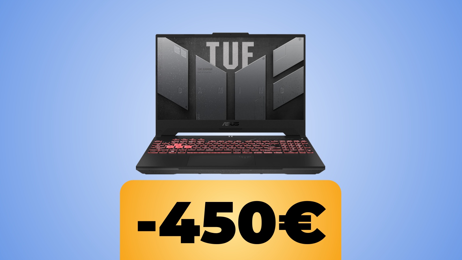 notebook da gaming ASUS TUF Gaming A15 e lo sconto