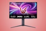 Il monitor da gaming LG UltraGear OLED a 240 Hz e QHD è in sconto su Amazon per la Festa delle Offerte - Notizia