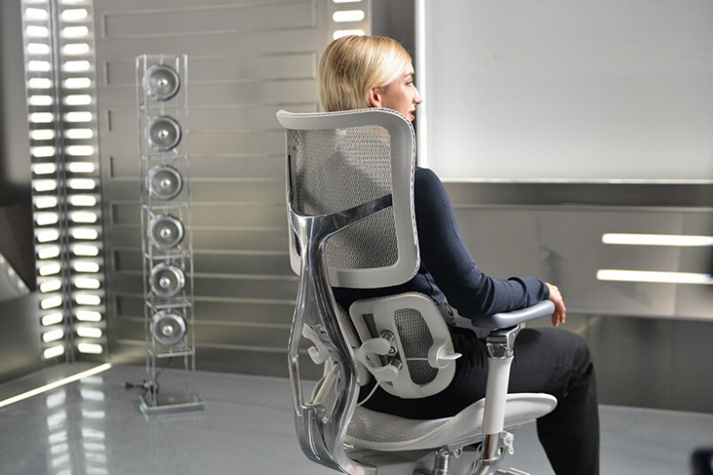 Lo schienale della Sihoo Doro S300