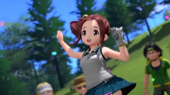 Una delle giocatrici di Everybody's Golf: Hot Shots