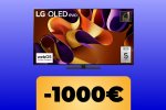 LG OLED evo Serie G4S 55’’ in offerta su Amazon per la Festa delle Offerte di Primavera 2025 - Notizia