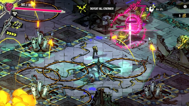 Uno dei punti forti di Reignbreaker è il modo in cui la protagonista interagisce con il terreno e le diverse tipologie di trappole presenti