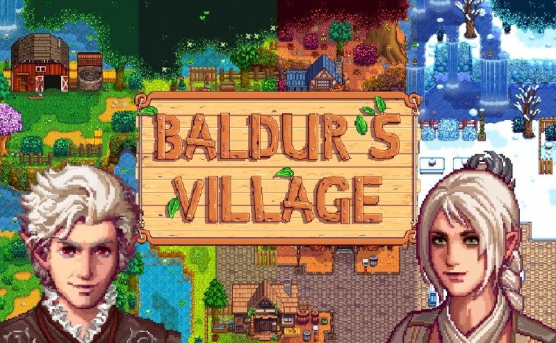 Il logo di Baldur's Village