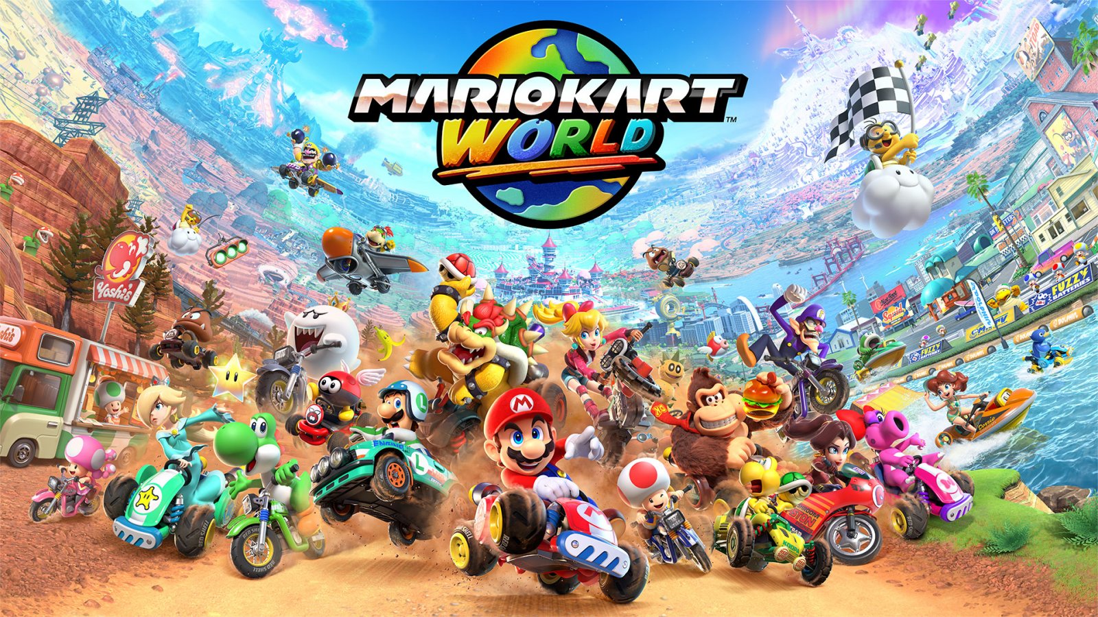 Mario Kart World: la nuovissima esclusiva Nintendo Switch 2 è in promozione su Amazon