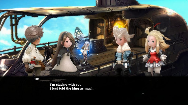 I quattro guerrieri della luce di Bravely Default