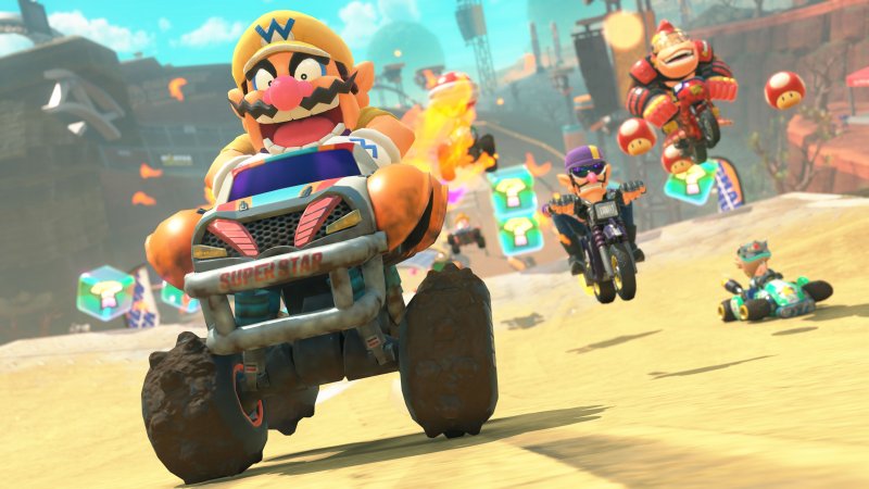 Personaggio pesante su kart pesante, rende difficile superare le prime tappe Personaggio pesante su kart pesante, rende difficile superare le prime tappe