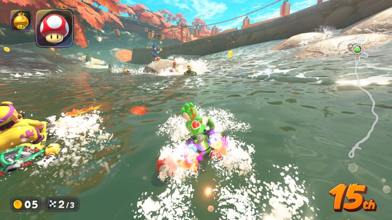 Il lancio è sulle spalle di Mario Kart World Il lancio è sulle spalle di Mario Kart World