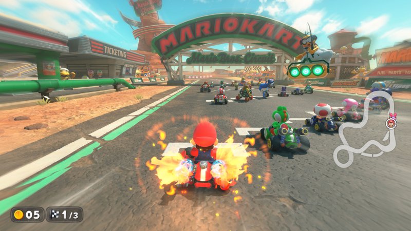 Che piacere sfrecciare per le strade di Mario Kart World, specialmente a 150cc. Che piacere sfrecciare per le strade di Mario Kart World, specialmente a 150cc.