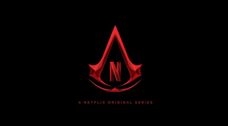 Il logo della collaborazione tra Netflix e Ubisoft