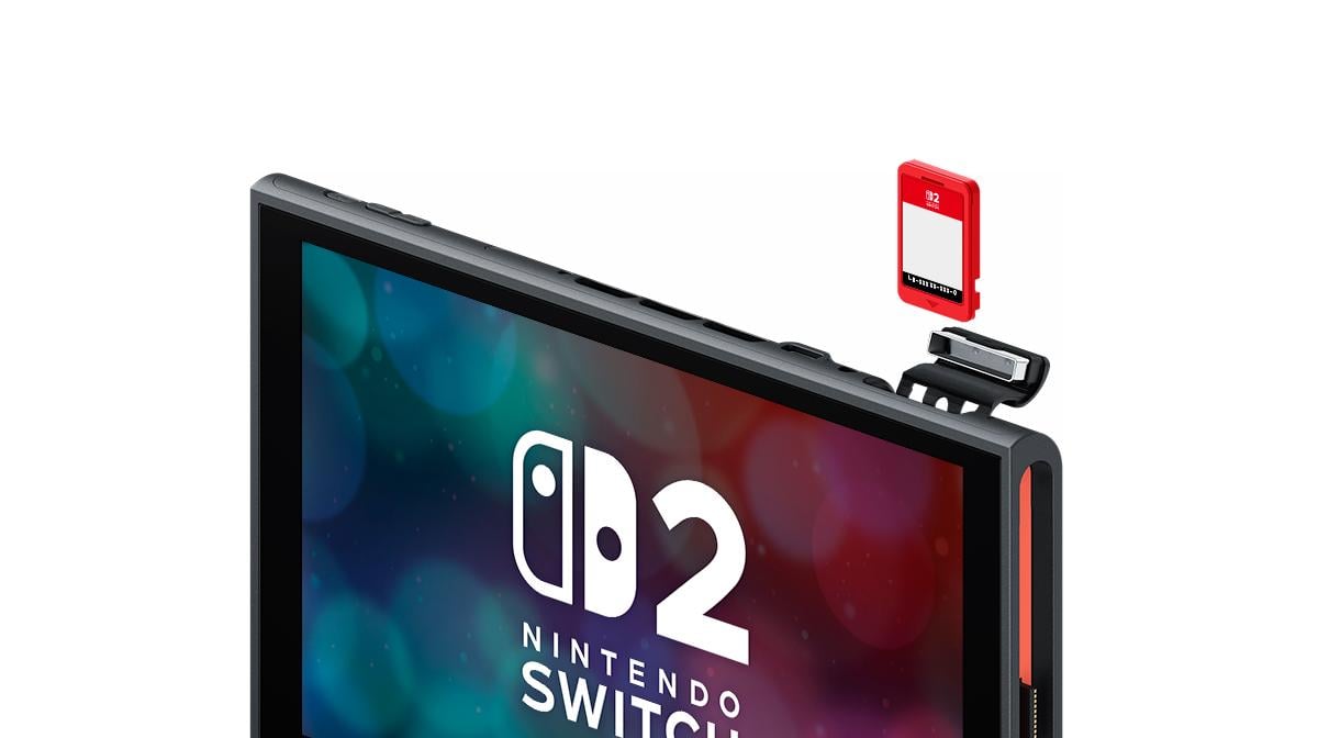 Nintendo Switch 2 e scheda gioco