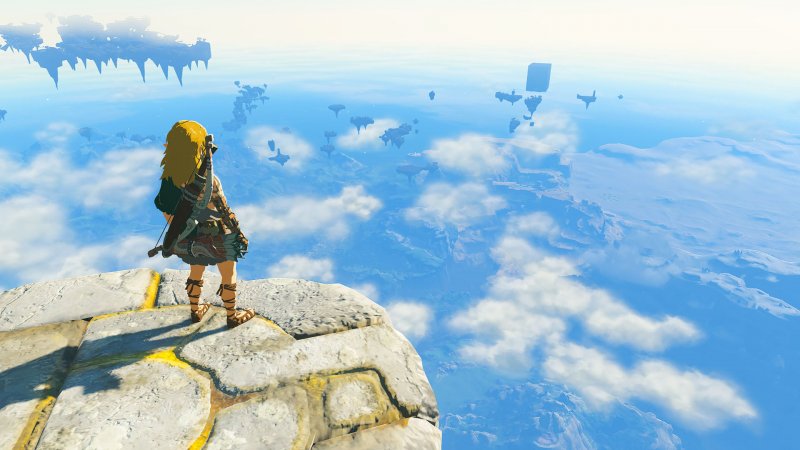 Le Isole Celesti di Tears of the Kingdom, un'aggiunta alla mappa di Breath of the Wild