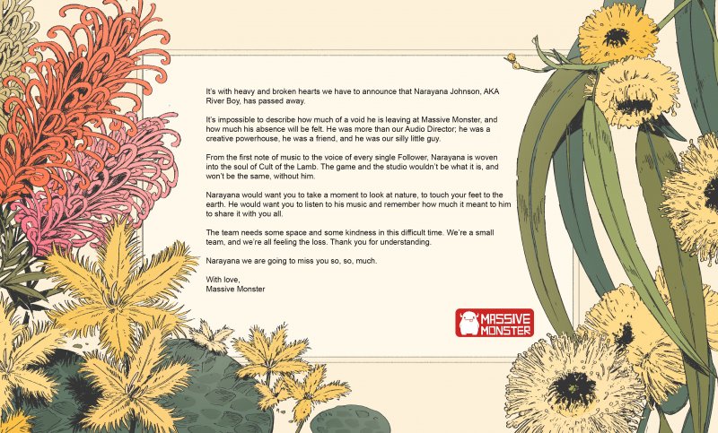 Il messaggio dello studio di sviluppo Il messaggio dello studio di sviluppo