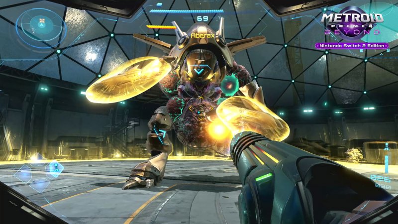Aberax, il primo boss che si incontra in Metroid Prime 4 Beyond Aberax, il primo boss che si incontra in Metroid Prime 4 Beyond