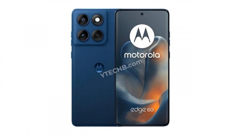 Motorola Edge 60, colorazione Blue Motorola Edge 60, colorazione Blue