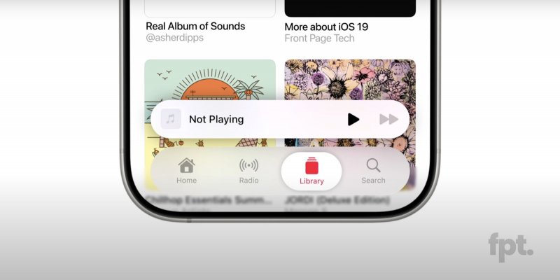 Il presunto design di iOS 19