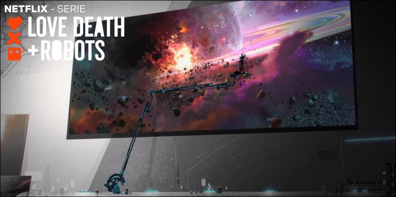 Matteo è anche uno dei due autori che ha contribuito agli sfondi di Zima Blue, uno degli episodi di Love, Death + Robots più apprezzati di sempre Matteo è anche uno dei due autori che ha contribuito agli sfondi di Zima Blue, uno degli episodi di Love, Death + Robots più apprezzati di sempre
