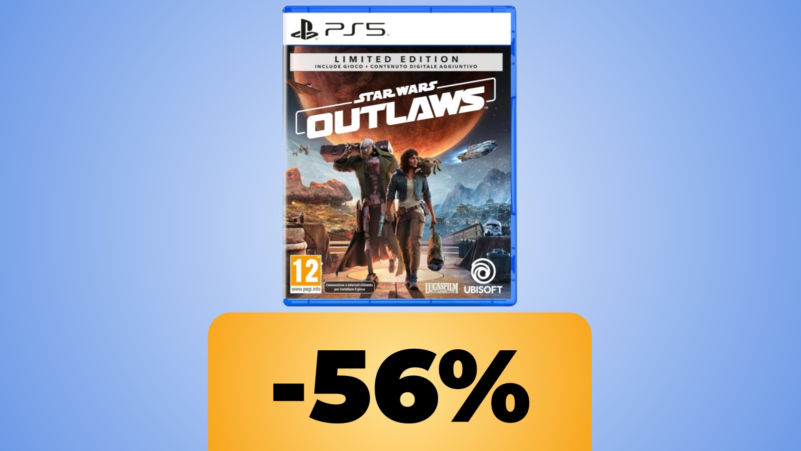 Star Wars Outlaws e lo sconto