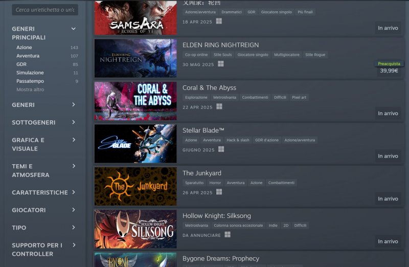 Hollow Knight: Silkson viene dato come uno dei soulslike in arrivo fra aprile e giugno su Steam