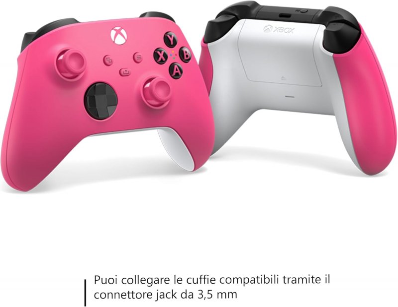 Controller wireless Xbox, colorazione Deep Pink