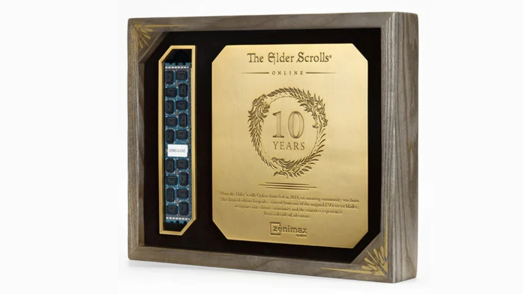 Siete fan di The Elder Scrolls? Ora potete possedere un vero pezzo dei server di TES Online