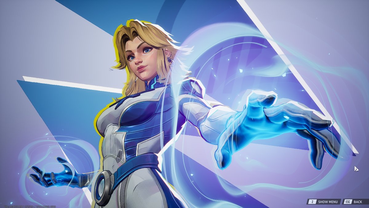 Peachmilky fırtınalarının cosplay'ı, Marvel Rivals'ın görünmez kadının mükemmel bir kopyasıdır.