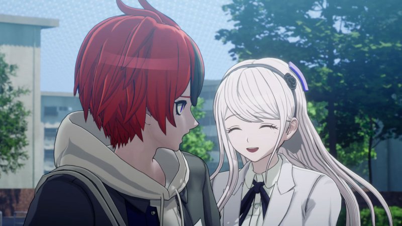 Takumi è il protagonista del videogioco, ed è decisamente innamorato di Karua Takumi è il protagonista del videogioco, ed è decisamente innamorato di Karua
