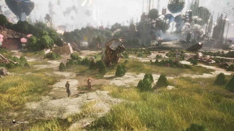 La mappa del mondo in scala di Expedition 33