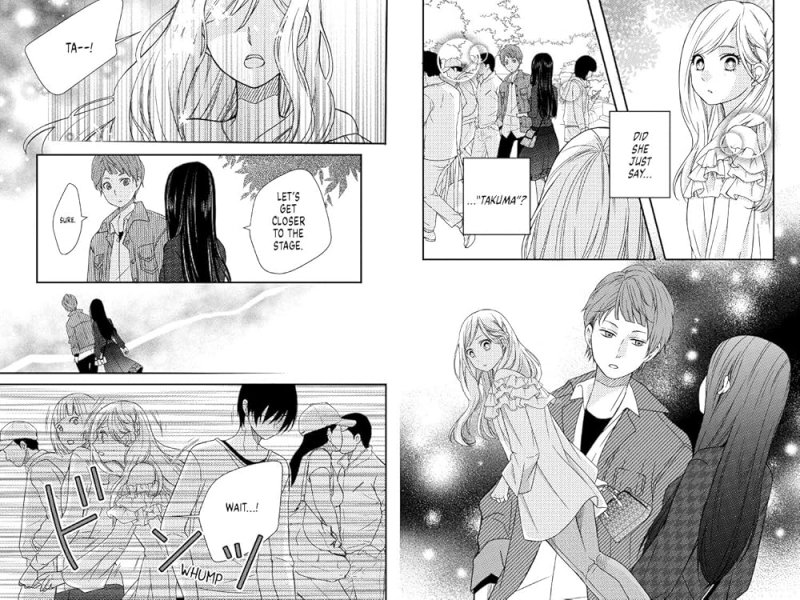 Due tavole di My Love Story with Yamada-kun at Lv999