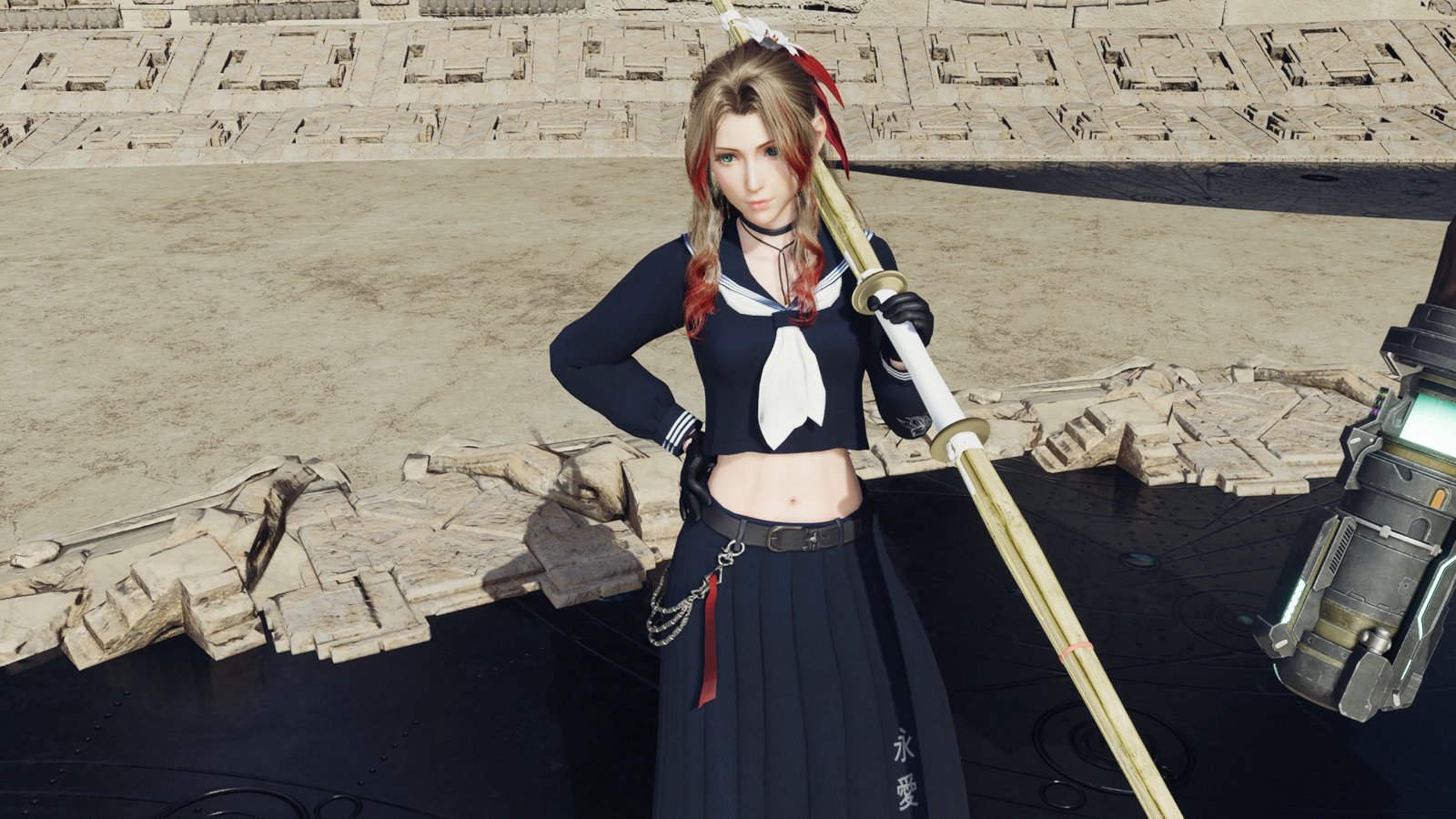Aerith in Final Fantasy 7 Rebirth