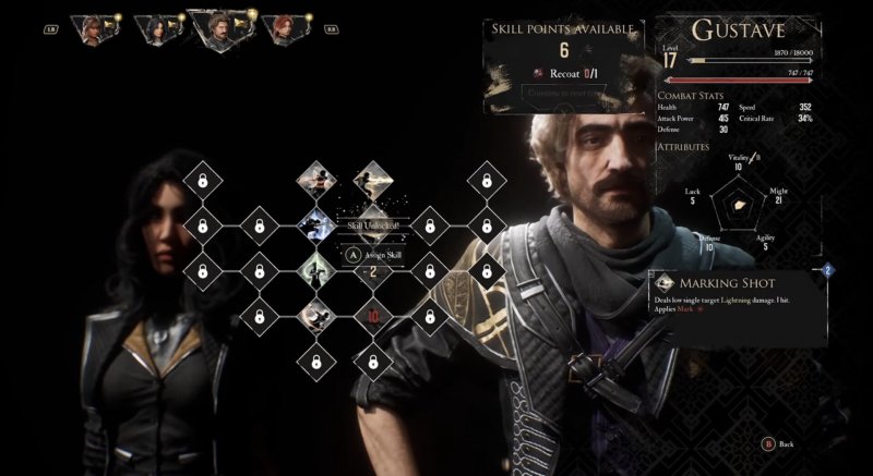 Gli alberi delle abilità obbligano a fare delle scelte ma si possono resettare in un secondo momento