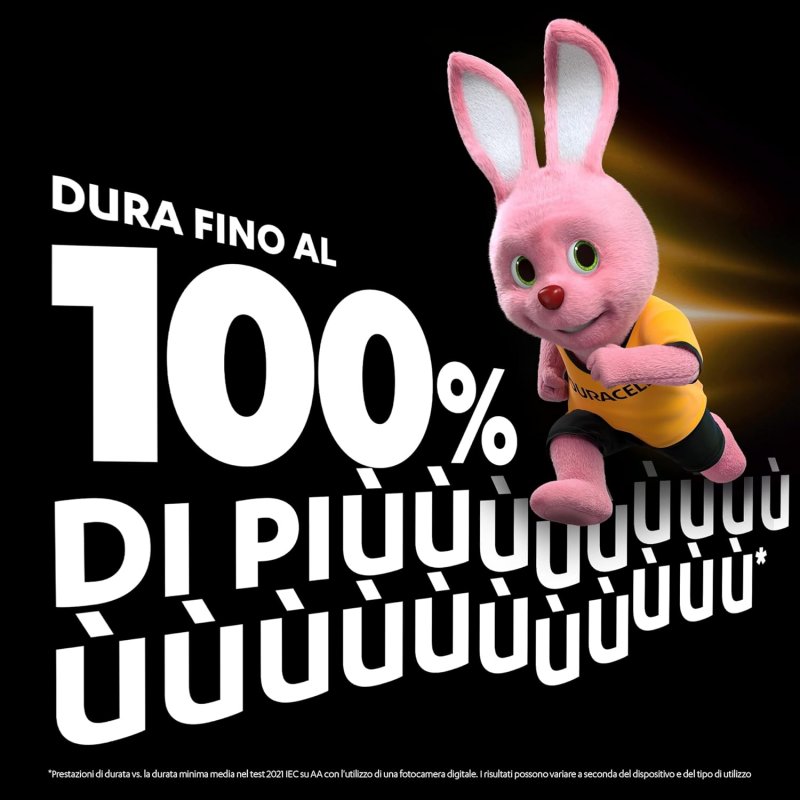 La durata promessa è doppia