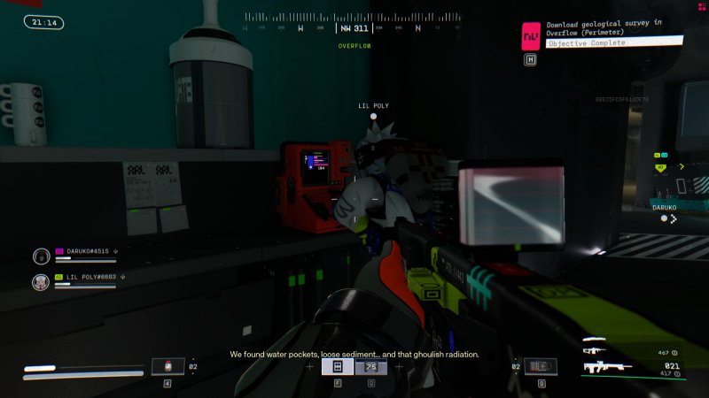 Alcune missioni vi chiederanno di interagire con terminali ben protetti o ben nascosti, fortunatamente c'è sempre un indicatore a segnalarveli una volta raggiunto il punto di interesse giusto