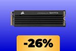 Corsair SSD MP600 PRO LPX da 1 TB è in offerta su Amazon - Notizia