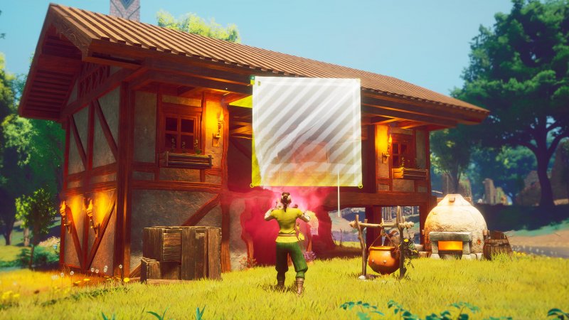 Odiate dovervi riposizionare durante la fase di costruzione? Beh, Dragonwilds offre pure una visuale libera mentre lo fate. Davvero una manna quando volete creare edifici complessi