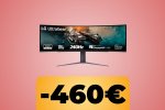 Il monitor LG UltraGear Gaming da 32:9 a 5120x1440 e 240 Hz è in forte sconto su Amazon - Notizia