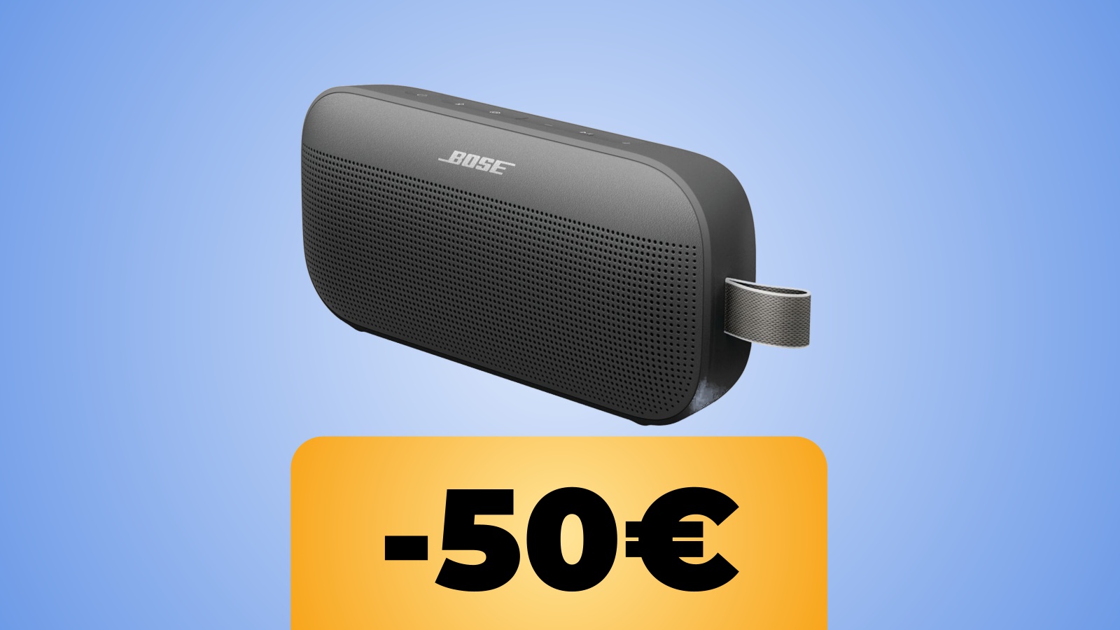altoparlante portatile Bose SoundLink Flex (2ª Gen) e lo sconto di Amazon