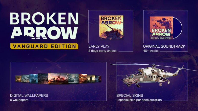 I contenuti della Vanguard Edition