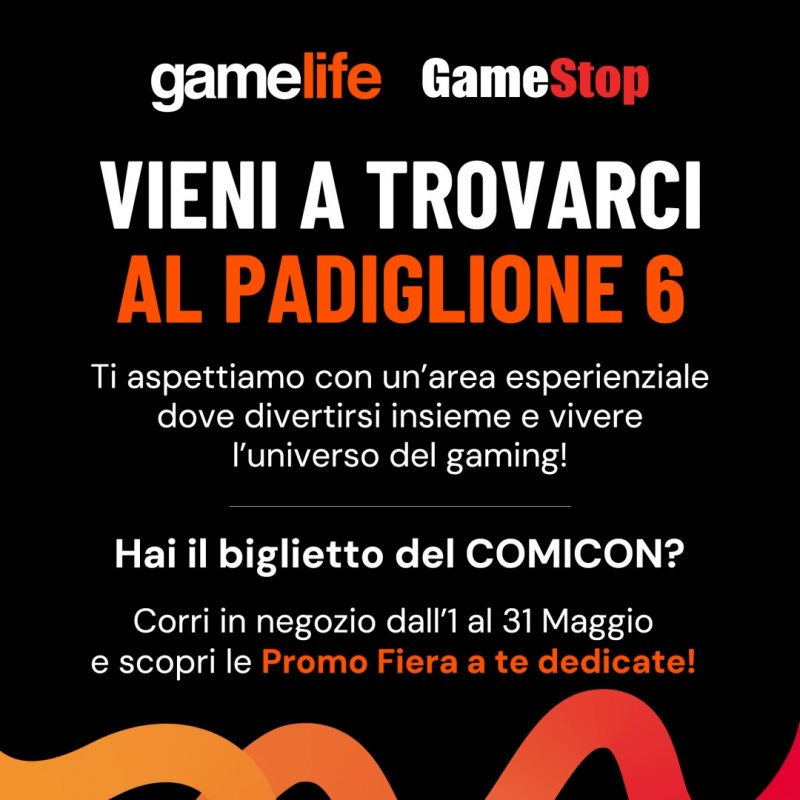 Comicon 2025 Gamestop E Gamelife