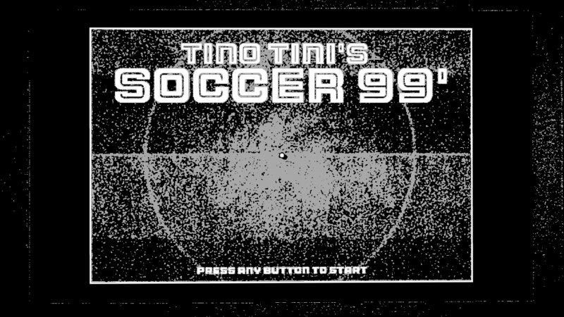 Tino Tini's Soccer 99 è il videogioco di calcio preferito da Julian!