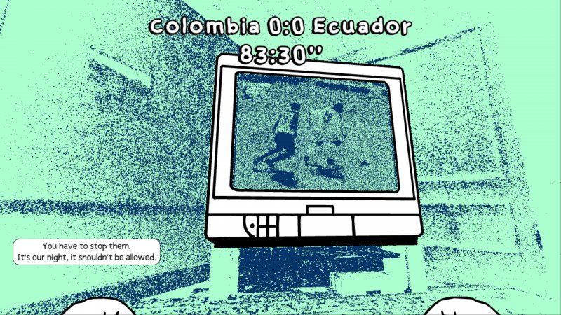 È facile trovare in giro televisioni che danno i momenti più importanti delle partite affrontate dall'Ecuador