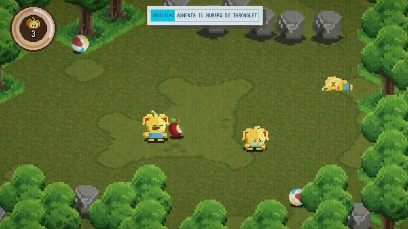 Una fase di conoscenza iniziale dei Thronglets