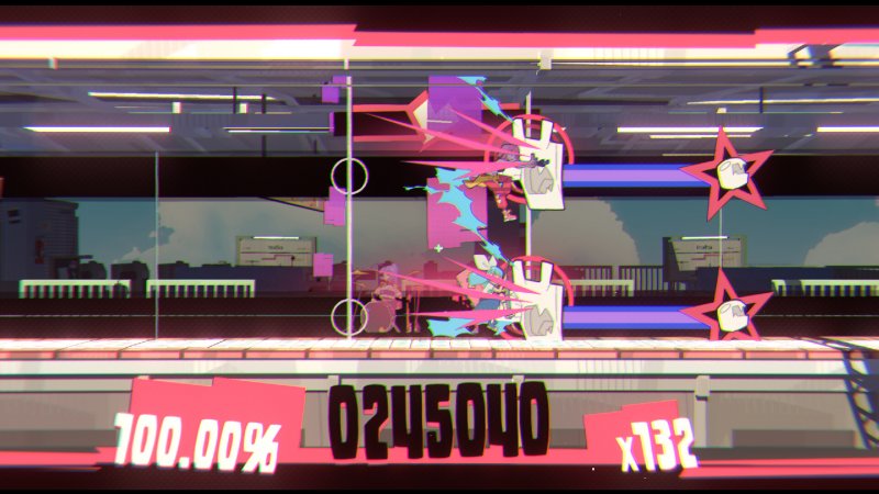 Una delle sequenze rhythm di Unbeatable Una delle sequenze rhythm di Unbeatable